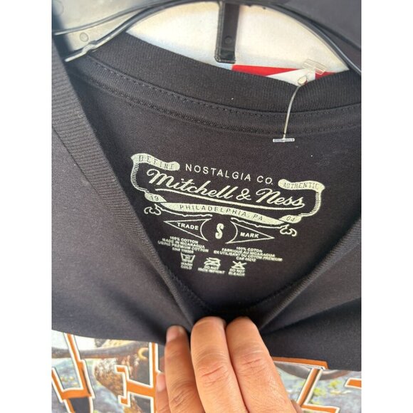 Texas Longhorns Graphic T-Shirt By Mitchell & Ness College Vault Black Size S - Picture 4 of 9